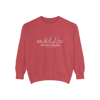 Athletic Longevity Pullover | Reps Come in Many Forms Graphic Sweatshirt | Active Aging Top