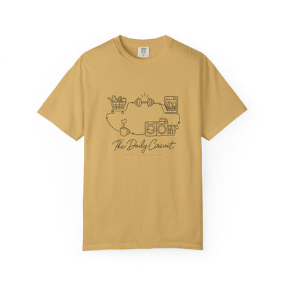 Daily Circuit Household Routine Line Art T-Shirt