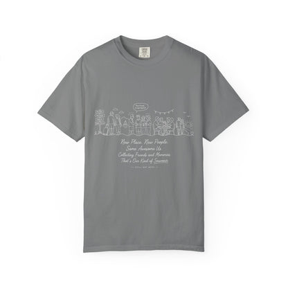 New Places New People Collecting Memories T Shirt