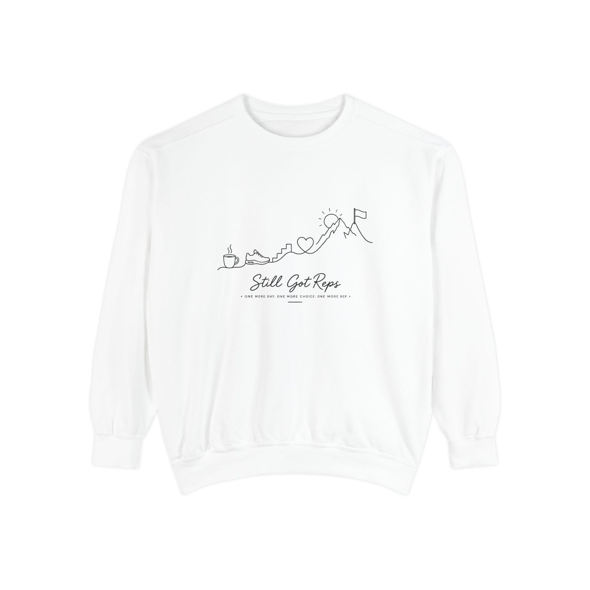 Athletic Longevity Pullover | Still Got Reps Graphic Sweatshirt | Active Aging Top