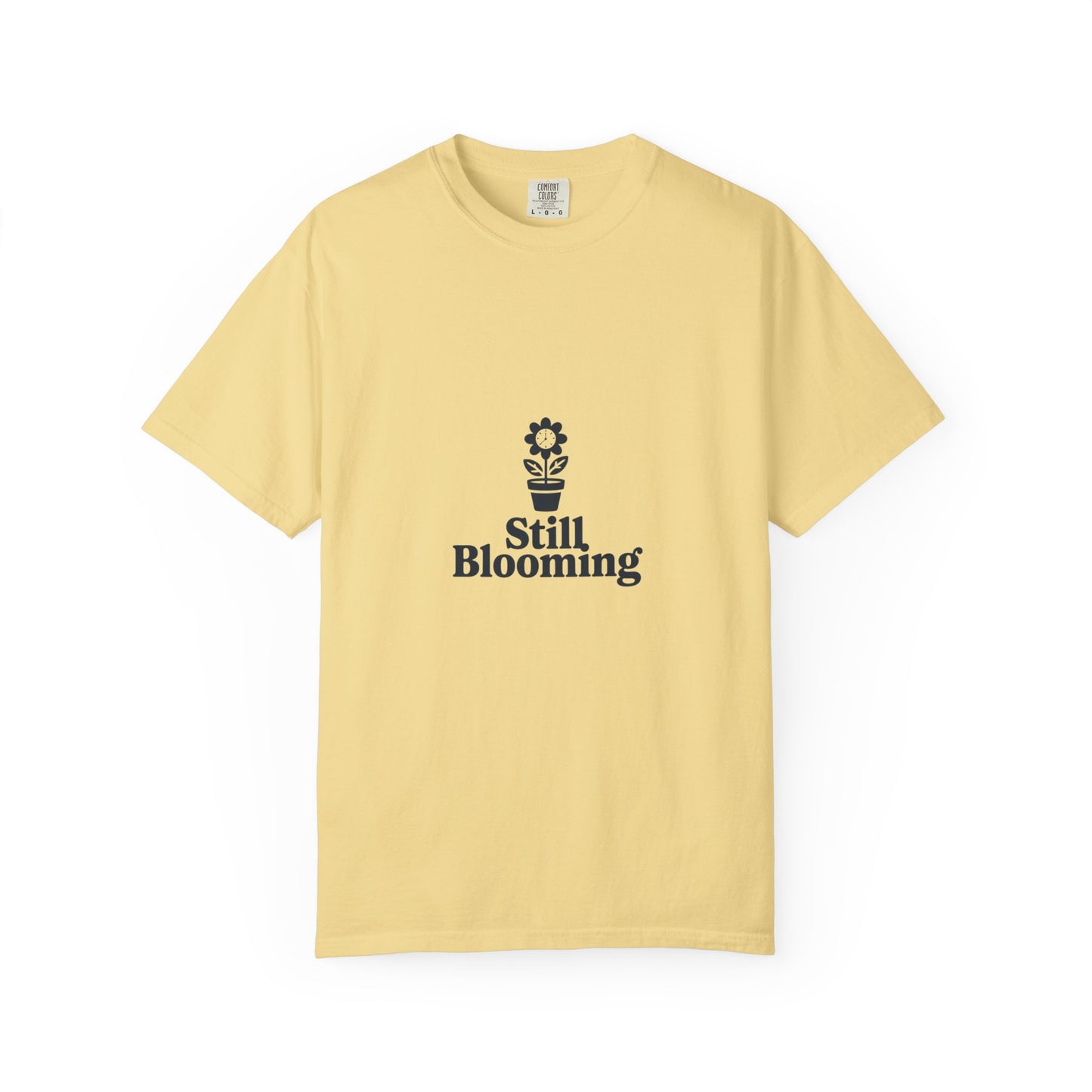 Still Blooming T-Shirt — Floral Potted Plant Tee