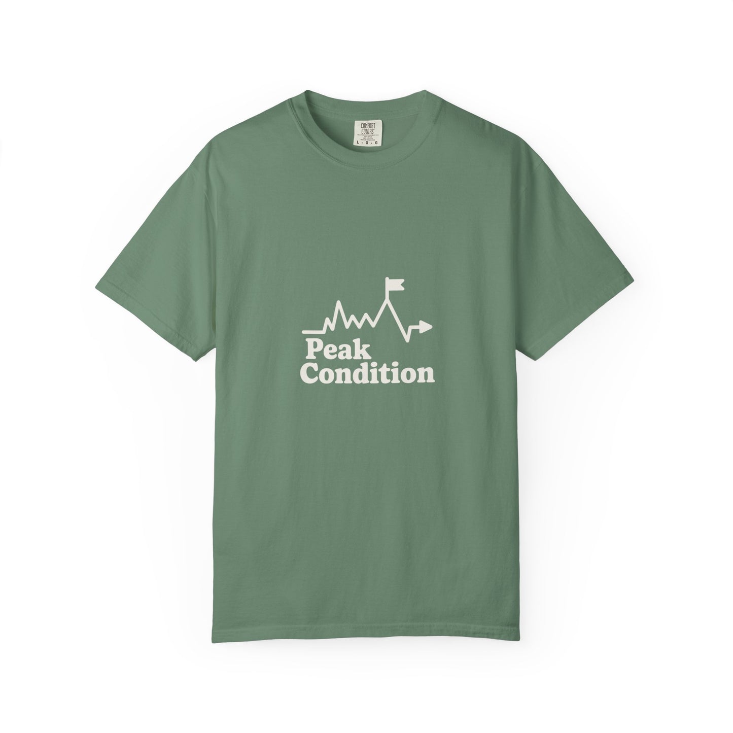 Peak Condition T-Shirt — Mountain Hiking Graphic Tee