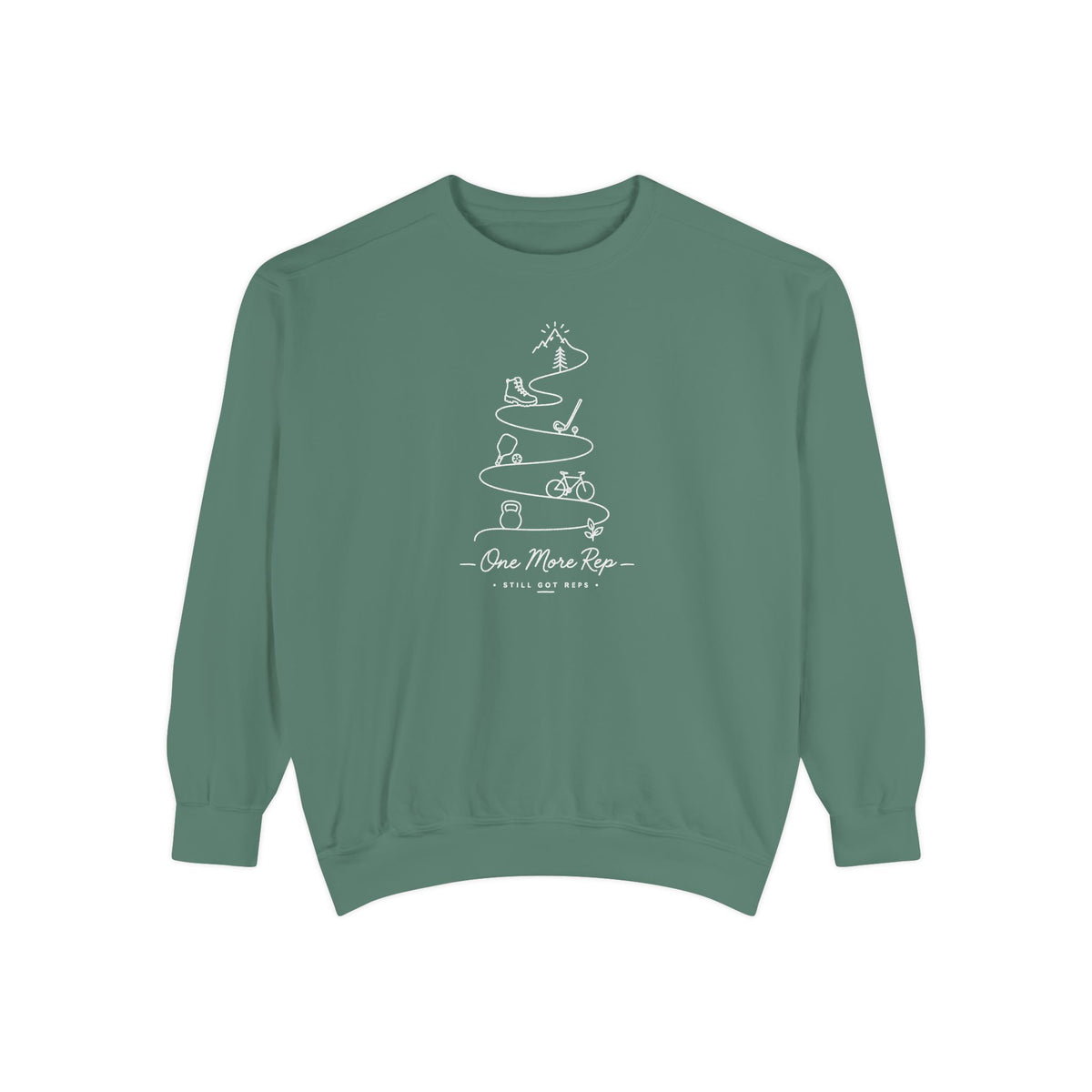 Athletic Longevity Pullover | One More Rep Graphic Sweatshirt | Active Aging Top