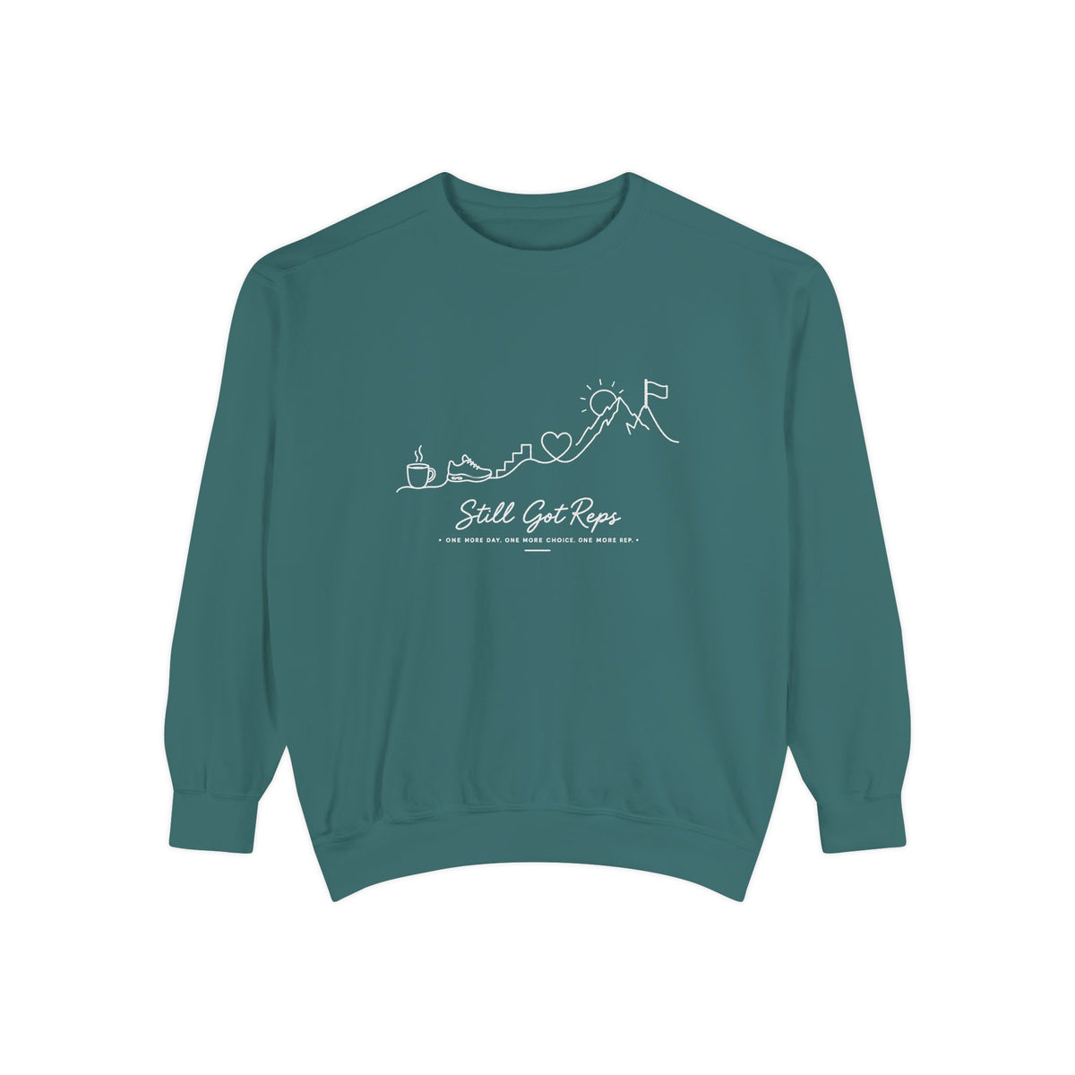 Athletic Longevity Pullover | Still Got Reps Graphic Sweatshirt | Active Aging Top