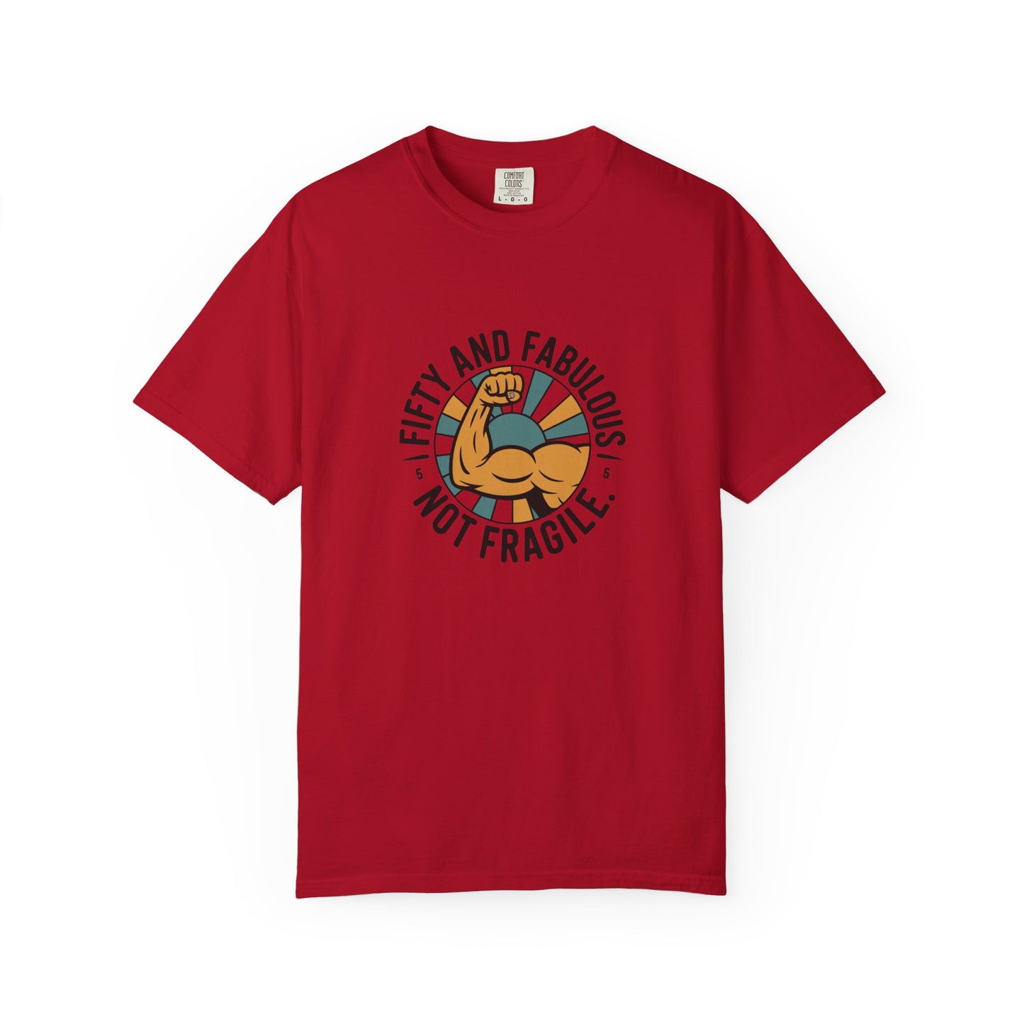 Fifty and Fabulous T-Shirt – "Fifty and Fabulous, Not Fragile" Birthday Tee
