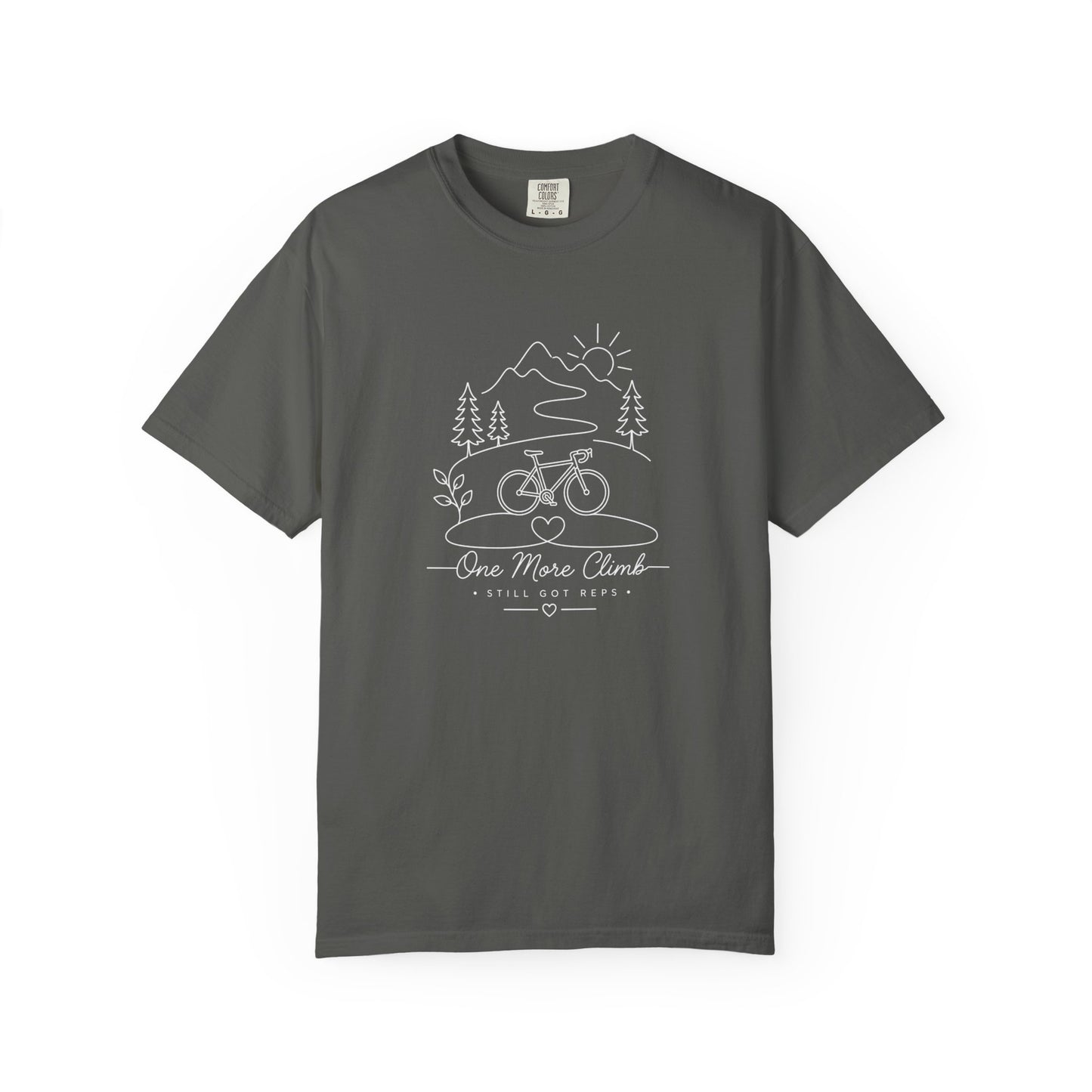 Adventure Series, Bike Mountain Tee - "One More Climb" Adventure Cycling T-Shirt