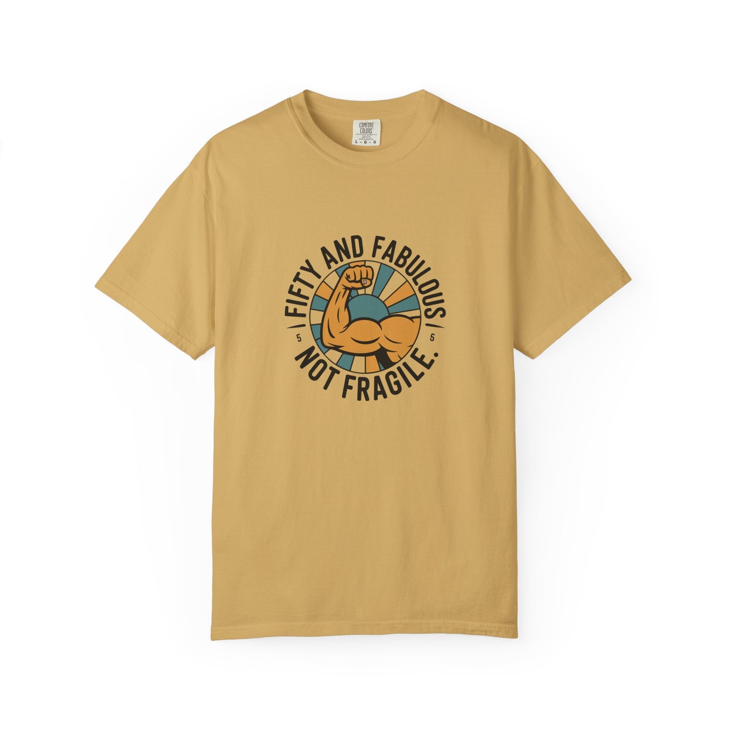 Fifty and Fabulous T-Shirt – "Fifty and Fabulous, Not Fragile" Birthday Tee