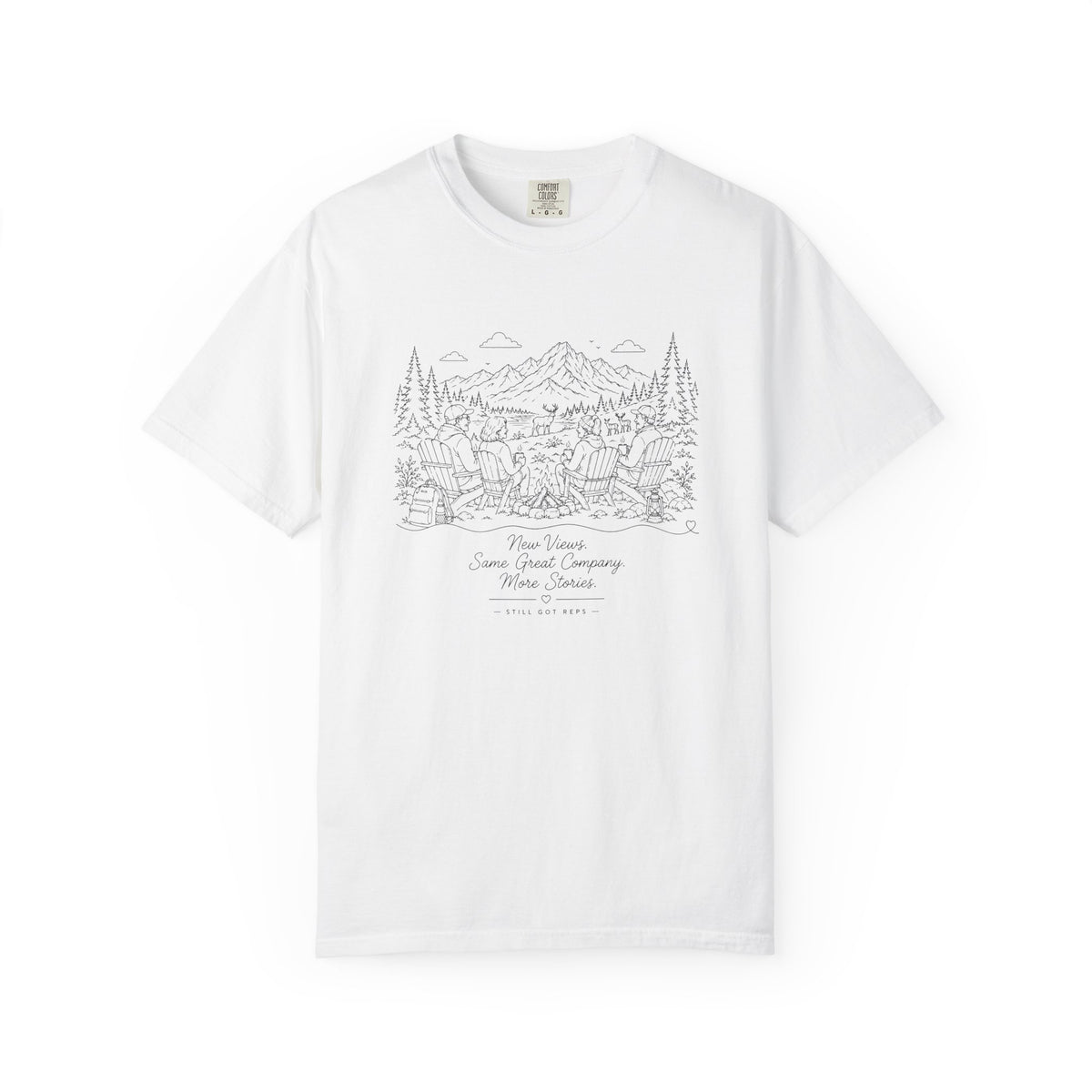Couples Scenic Mountain Getaway T-Shirt