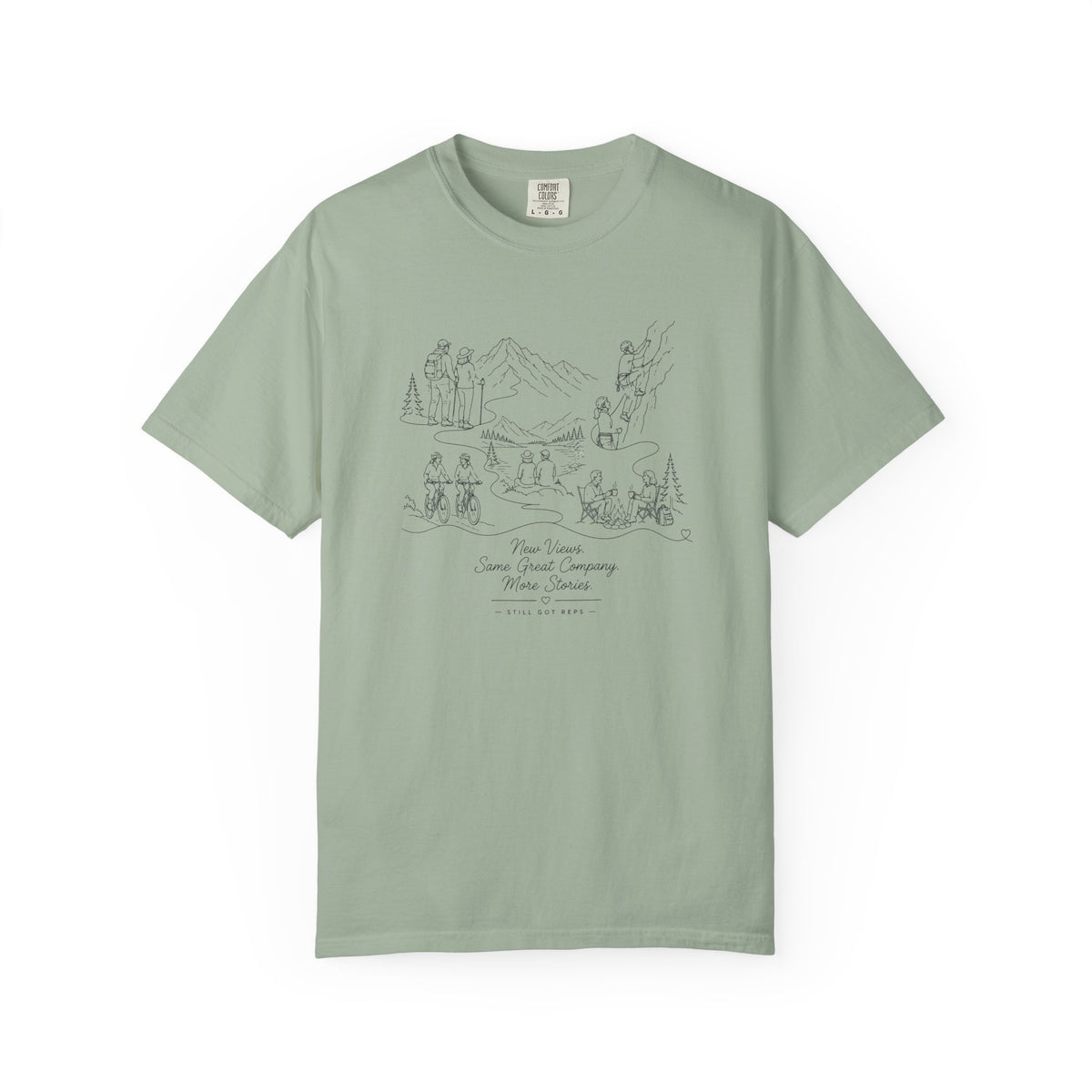 Couples Scenic Mountain Getaway T-Shirt