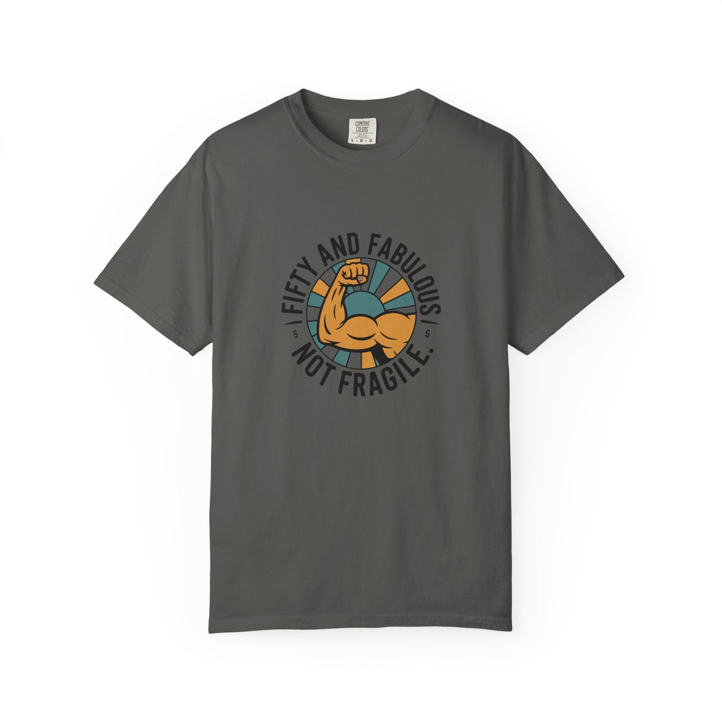 Fifty and Fabulous T-Shirt – "Fifty and Fabulous, Not Fragile" Birthday Tee