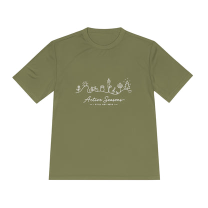 Active Seasons Line Art Dry Fit T-Shirt