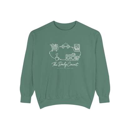 Lifestyle Wellness Pullover | The Daily Circuit Graphic Sweatshirt | Daily Habit Top