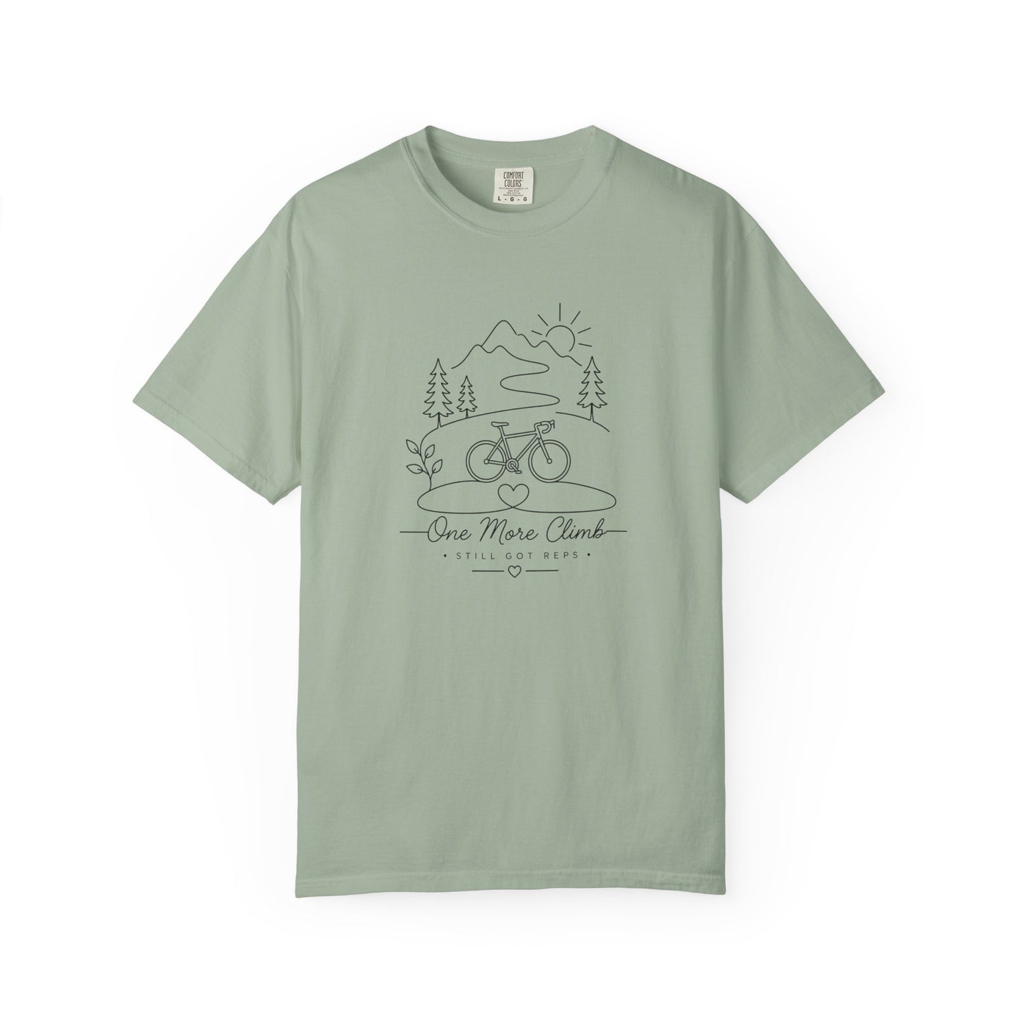 Adventure Series, Bike Mountain Tee - "One More Climb" Adventure Cycling T-Shirt