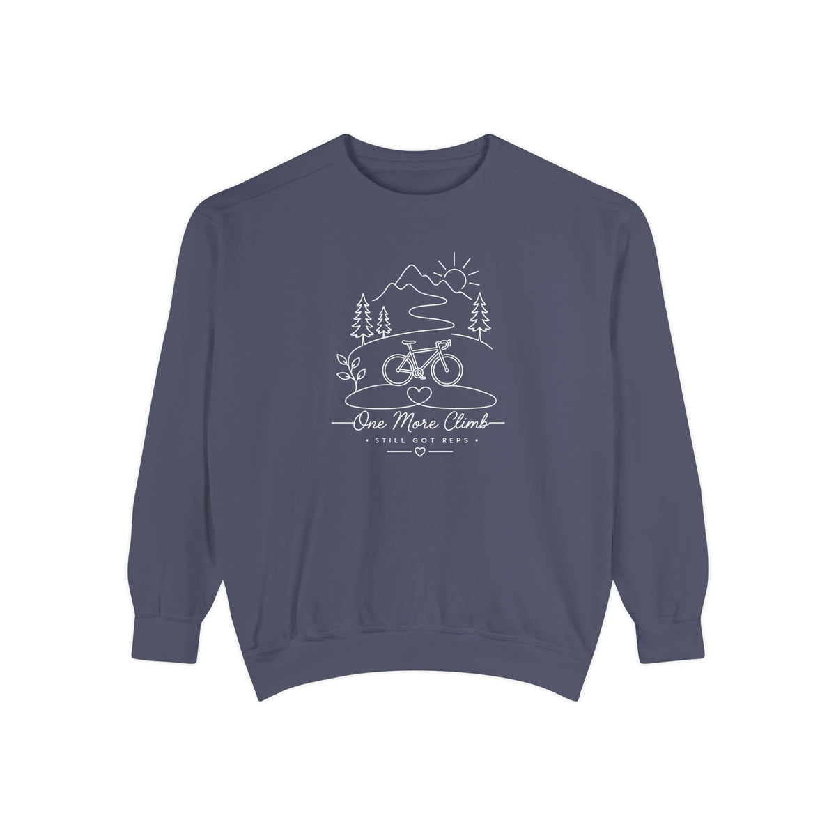 Inspirational Heritage Pullover | One More Climb Graphic Sweatshirt | Active Lifestyle Top