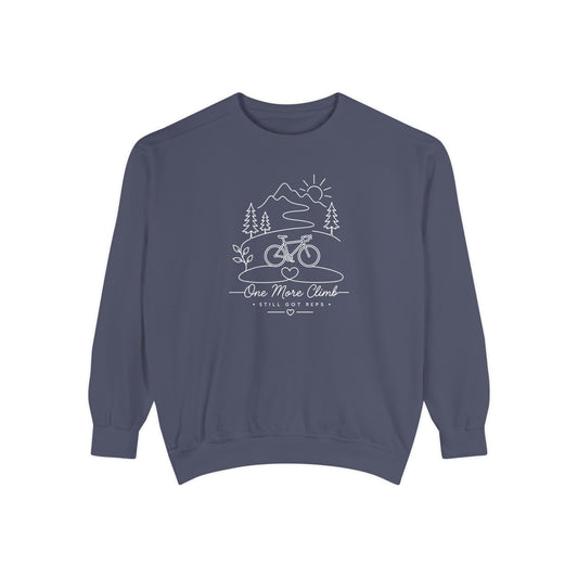 Inspirational Heritage Pullover | One More Climb Graphic Sweatshirt | Active Lifestyle Top