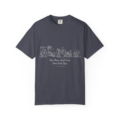New Places Good Faces Same Great Pace T-Shirt