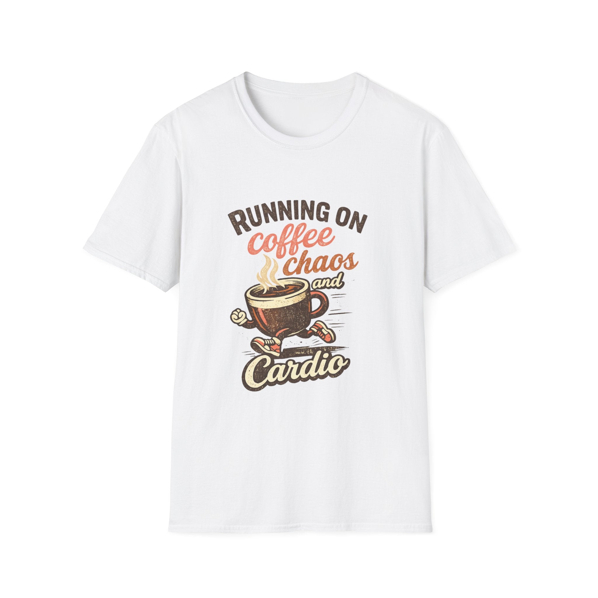 Running on Coffee, Chaos, and Cardio T-Shirt