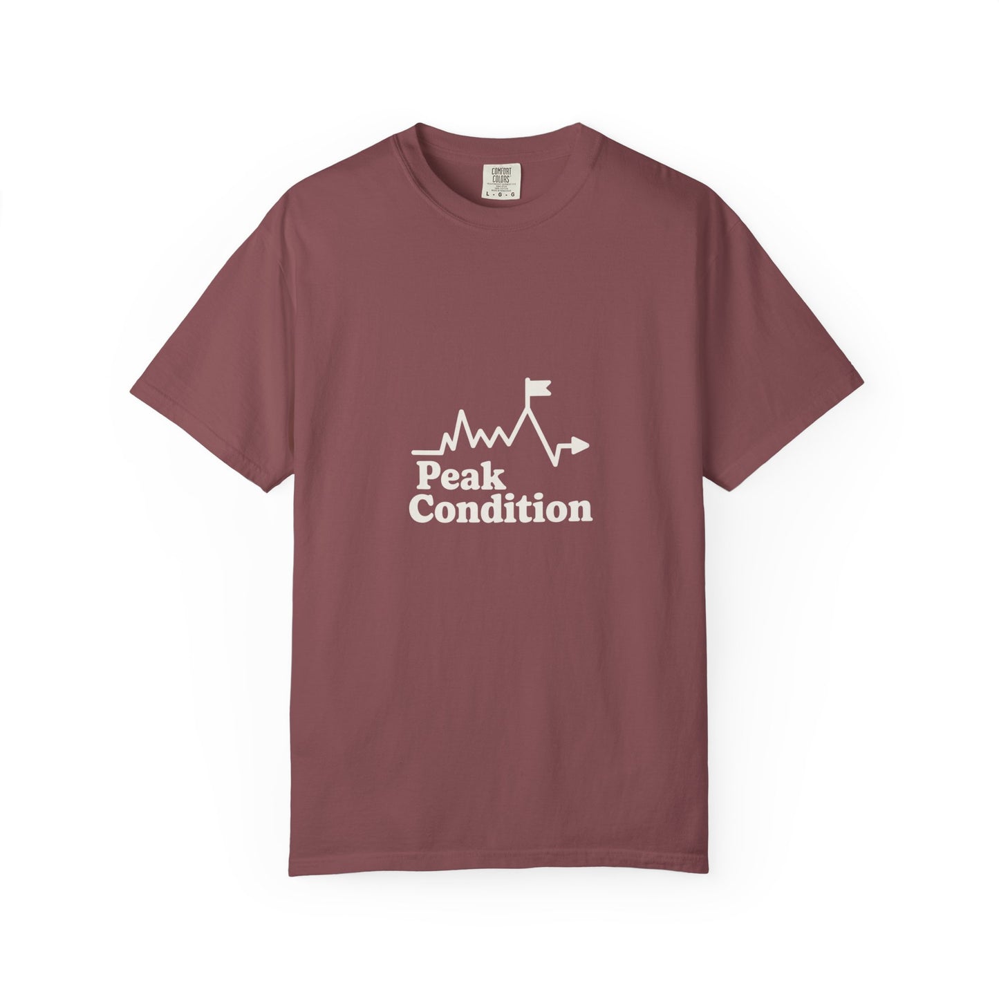Peak Condition T-Shirt — Mountain Hiking Graphic Tee