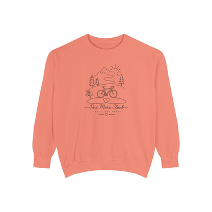 Inspirational Heritage Pullover | One More Climb Graphic Sweatshirt | Active Lifestyle Top