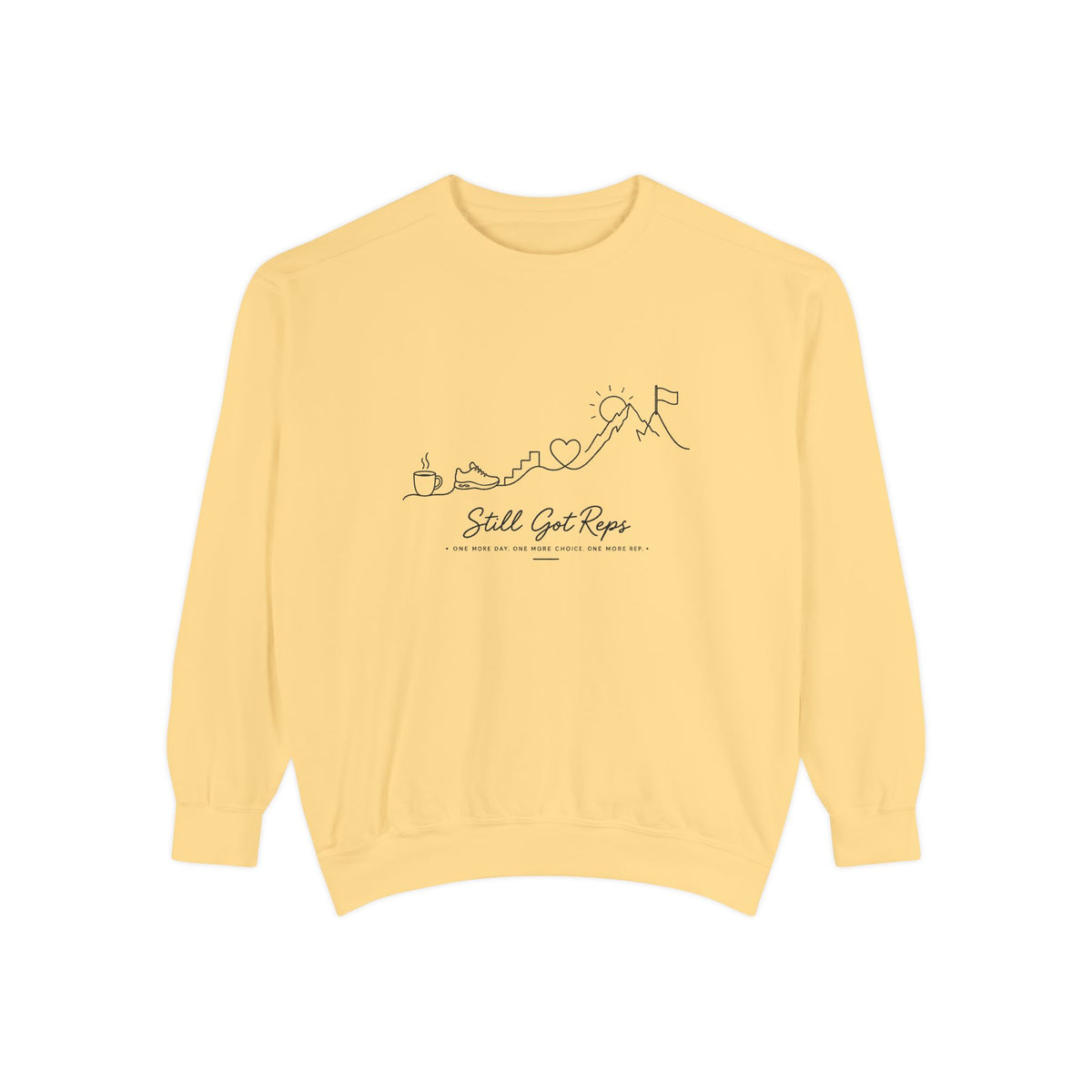 Athletic Longevity Pullover | Still Got Reps Graphic Sweatshirt | Active Aging Top