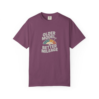 Older Model Better Mileage T-Shirt — Vintage Car Lover Tee
