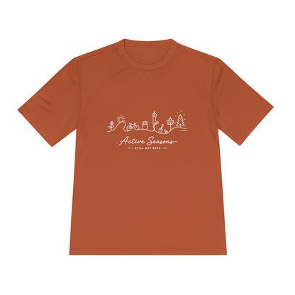 Active Seasons Line Art Dry Fit T-Shirt