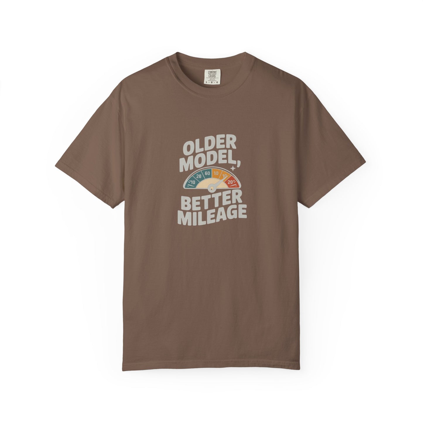 Older Model Better Mileage T-Shirt — Vintage Car Lover Tee