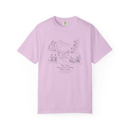 Couples Scenic Mountain Getaway T-Shirt