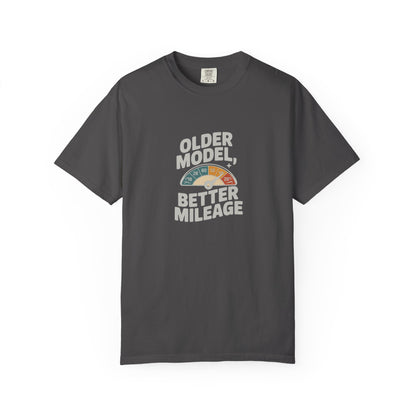 Older Model Better Mileage T-Shirt — Vintage Car Lover Tee