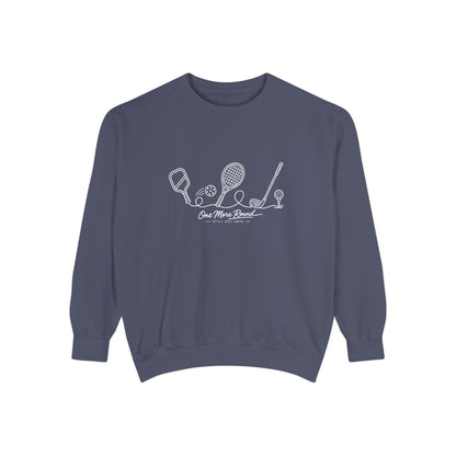 Athletic Longevity Pullover | One More Round Graphic Sweatshirt | Active Aging Top
