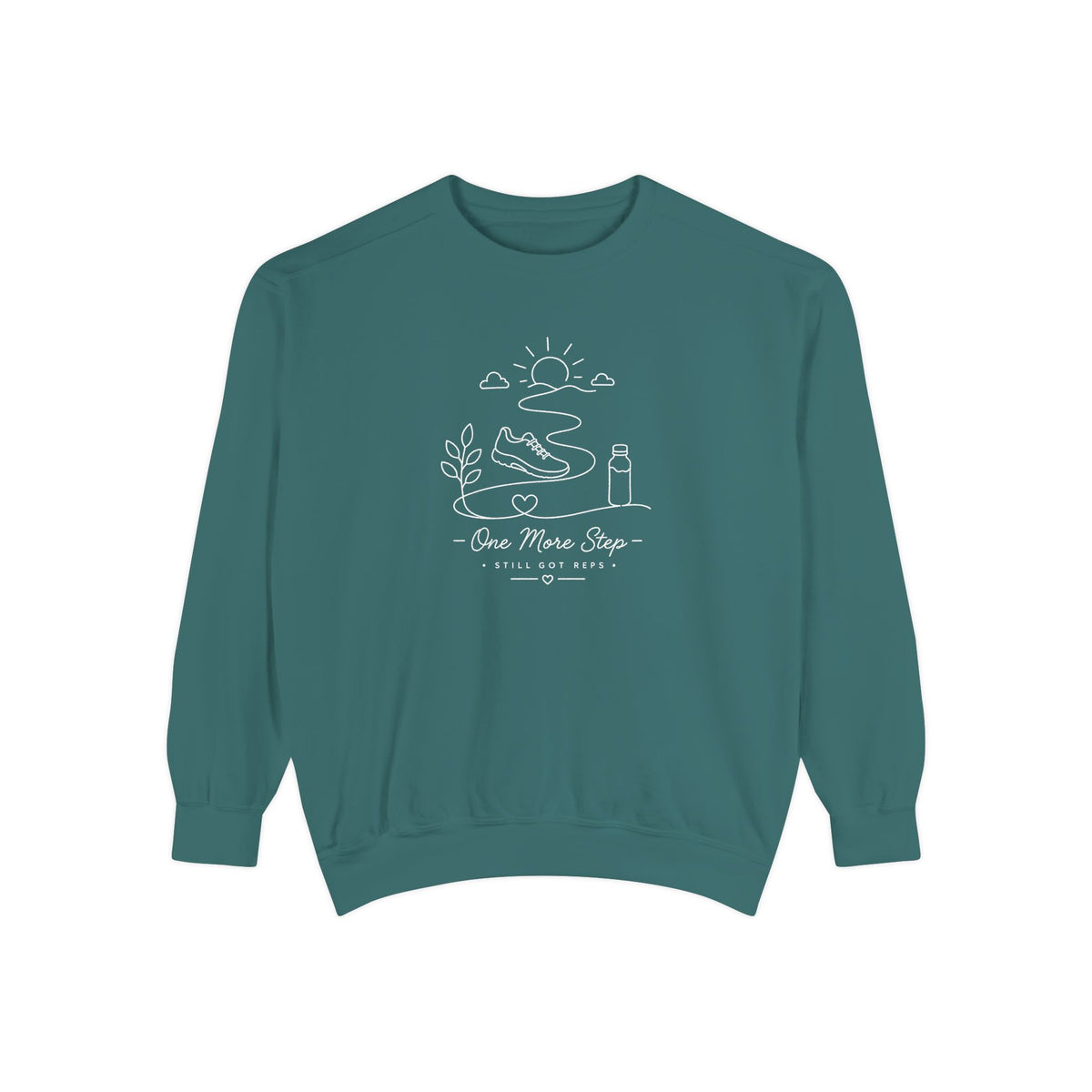 Athletic Longevity Pullover | One More Rep Graphic Sweatshirt | Active Aging Top