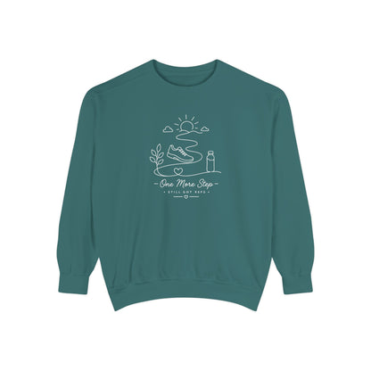 Athletic Longevity Pullover | One More Rep Graphic Sweatshirt | Active Aging Top