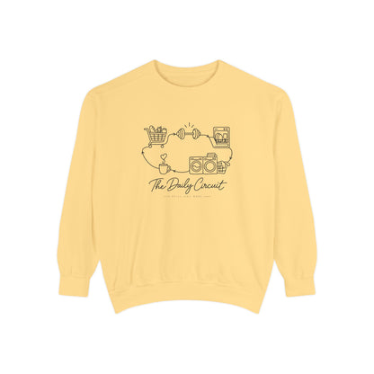 Lifestyle Wellness Pullover | The Daily Circuit Graphic Sweatshirt | Daily Habit Top