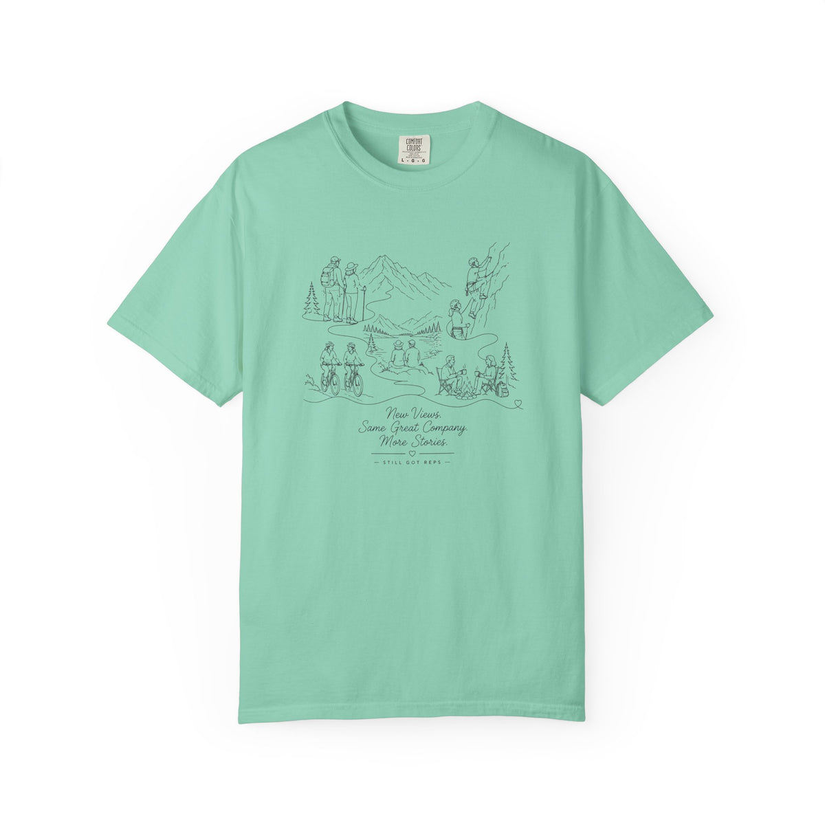 Couples Scenic Mountain Getaway T-Shirt