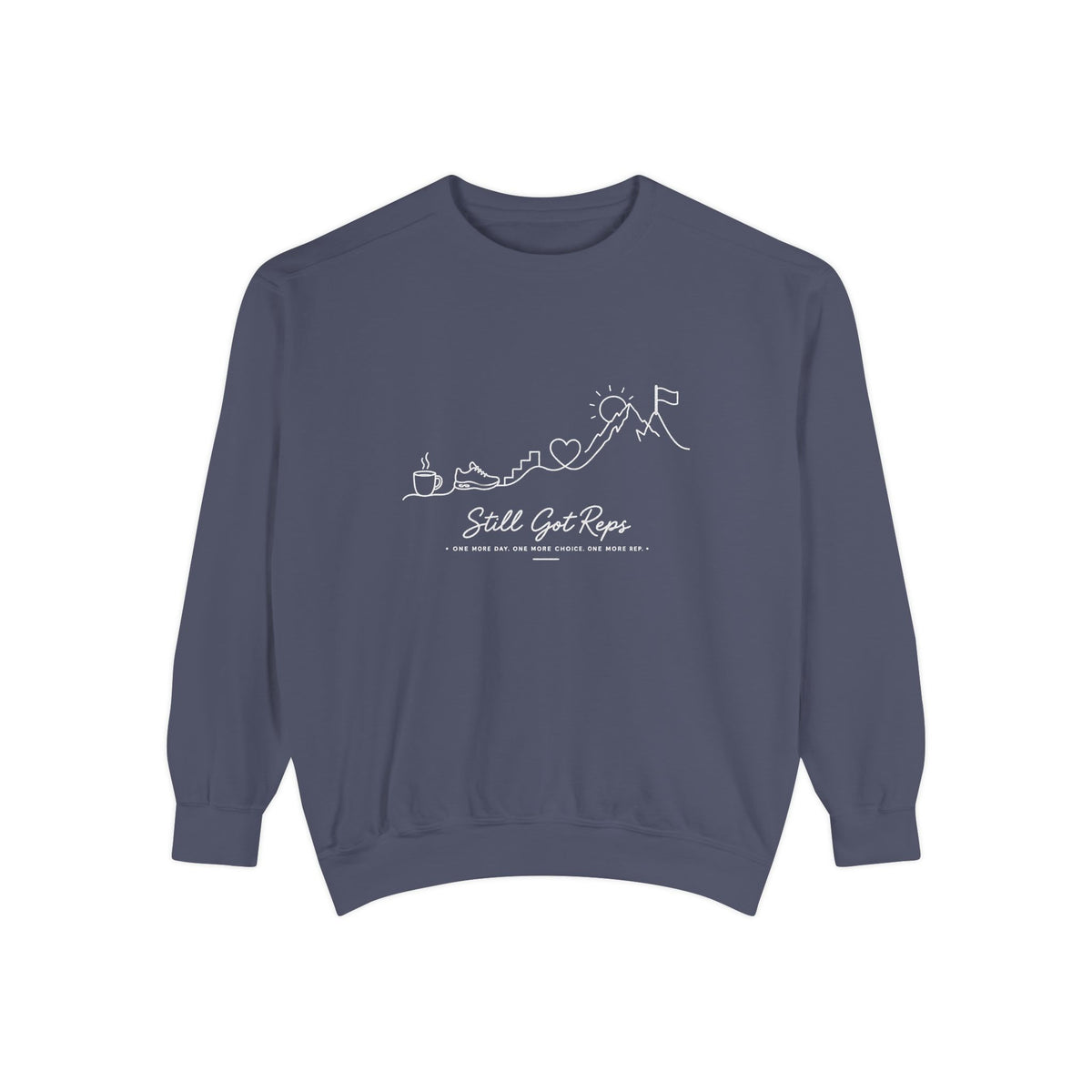 Athletic Longevity Pullover | Still Got Reps Graphic Sweatshirt | Active Aging Top
