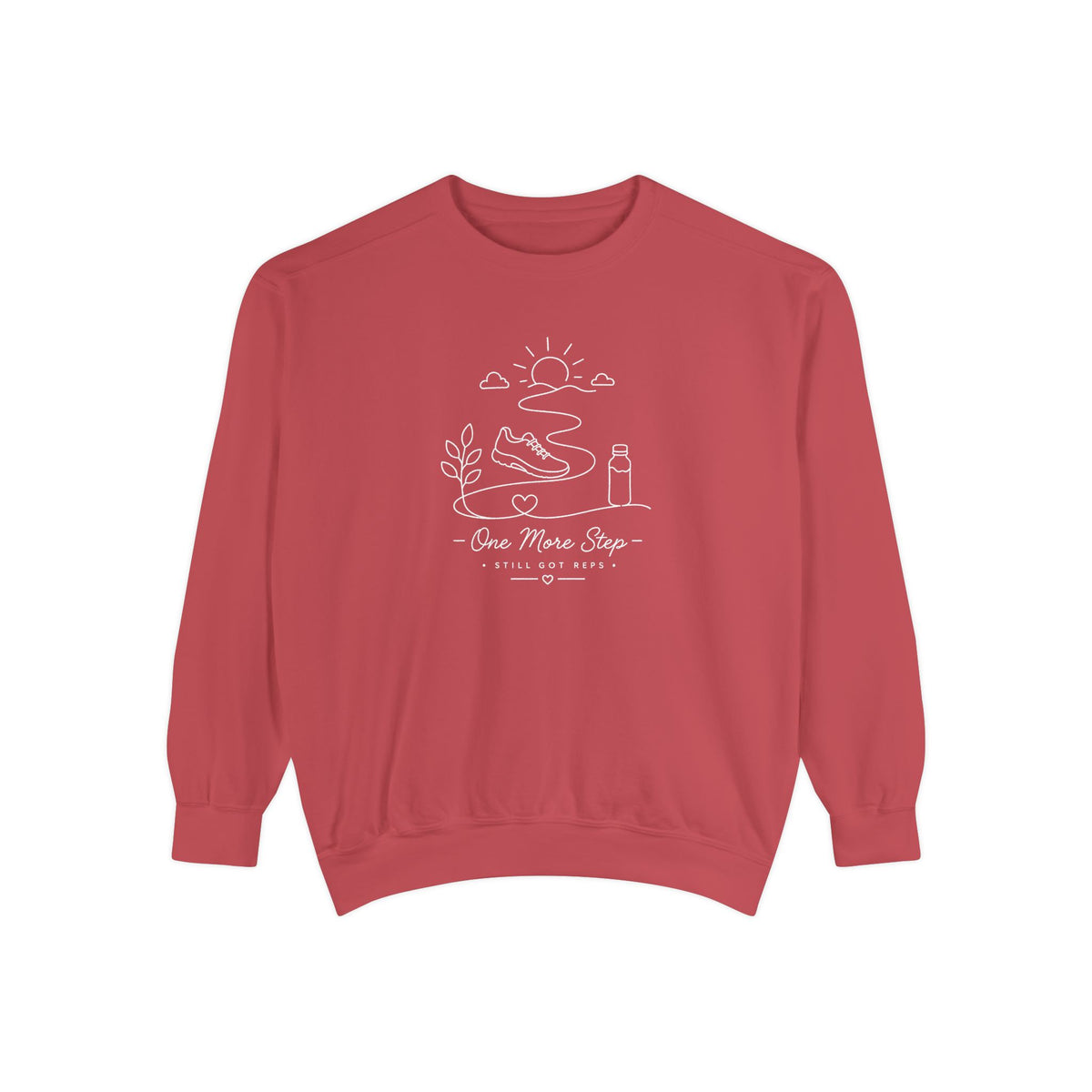 Athletic Longevity Pullover | One More Rep Graphic Sweatshirt | Active Aging Top