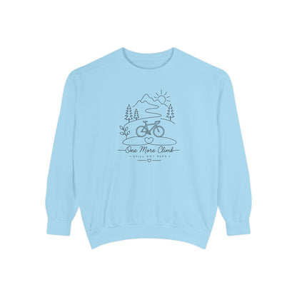 Inspirational Heritage Pullover | One More Climb Graphic Sweatshirt | Active Lifestyle Top