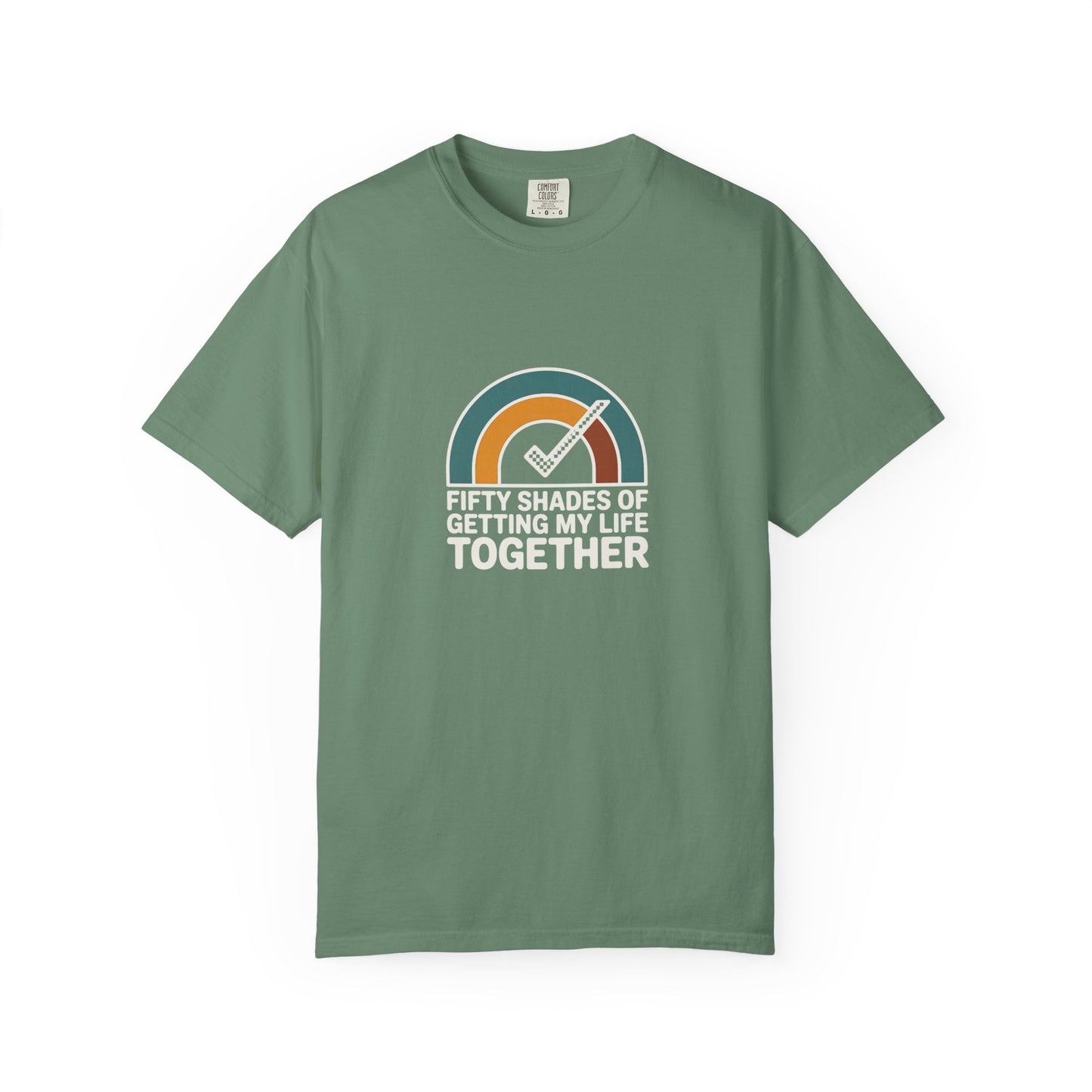 Getting My Life Together T-Shirt — 'Fifty Shades of Getting My Life Together' Retro Checklist Tee