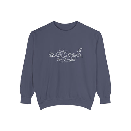Lifestyle Wellness Pullover | Motion is the Lotion Graphic Sweatshirt | Daily Movement Top