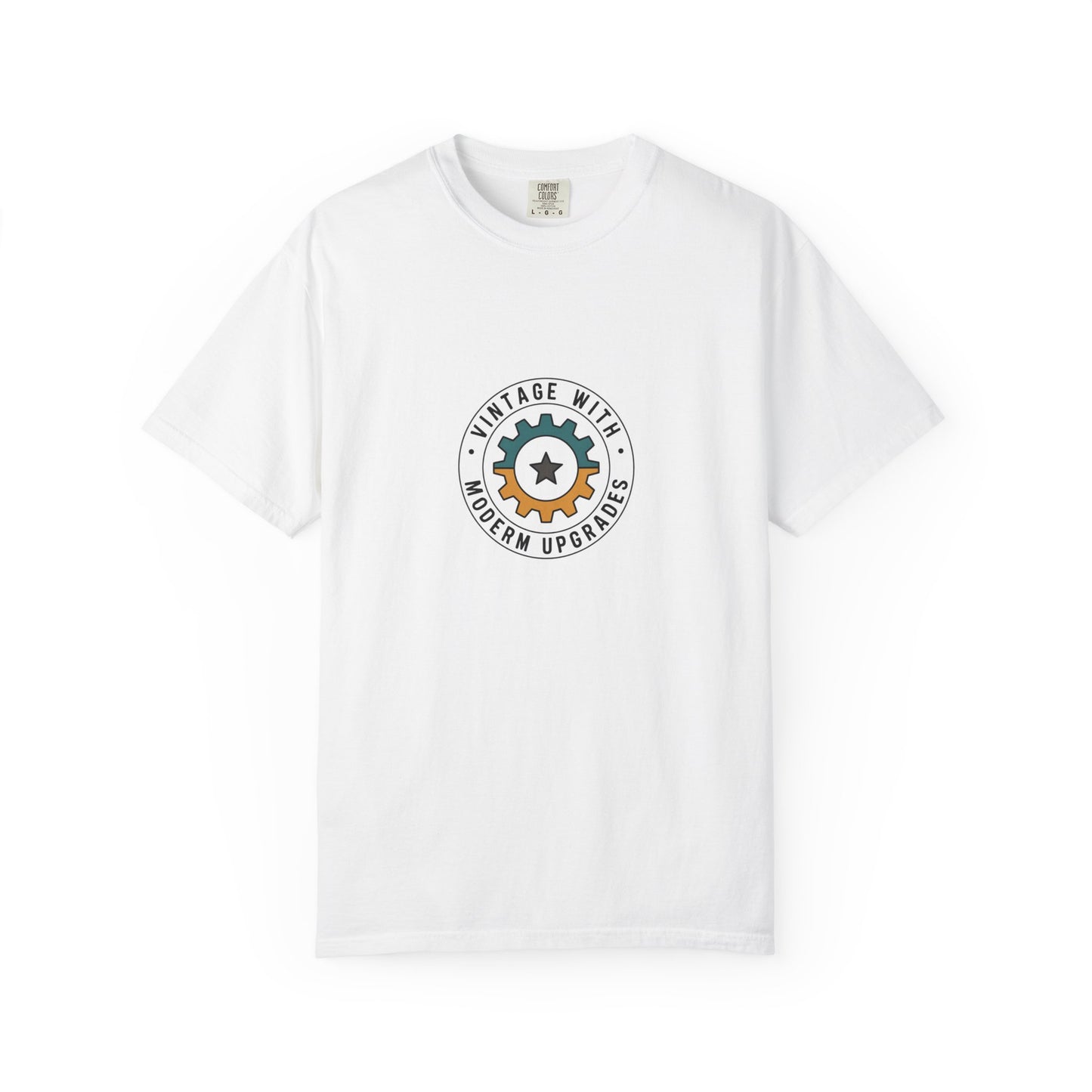 Vintage Gear T-Shirt — "Vintage With Modern Upgrades" Graphic Tee