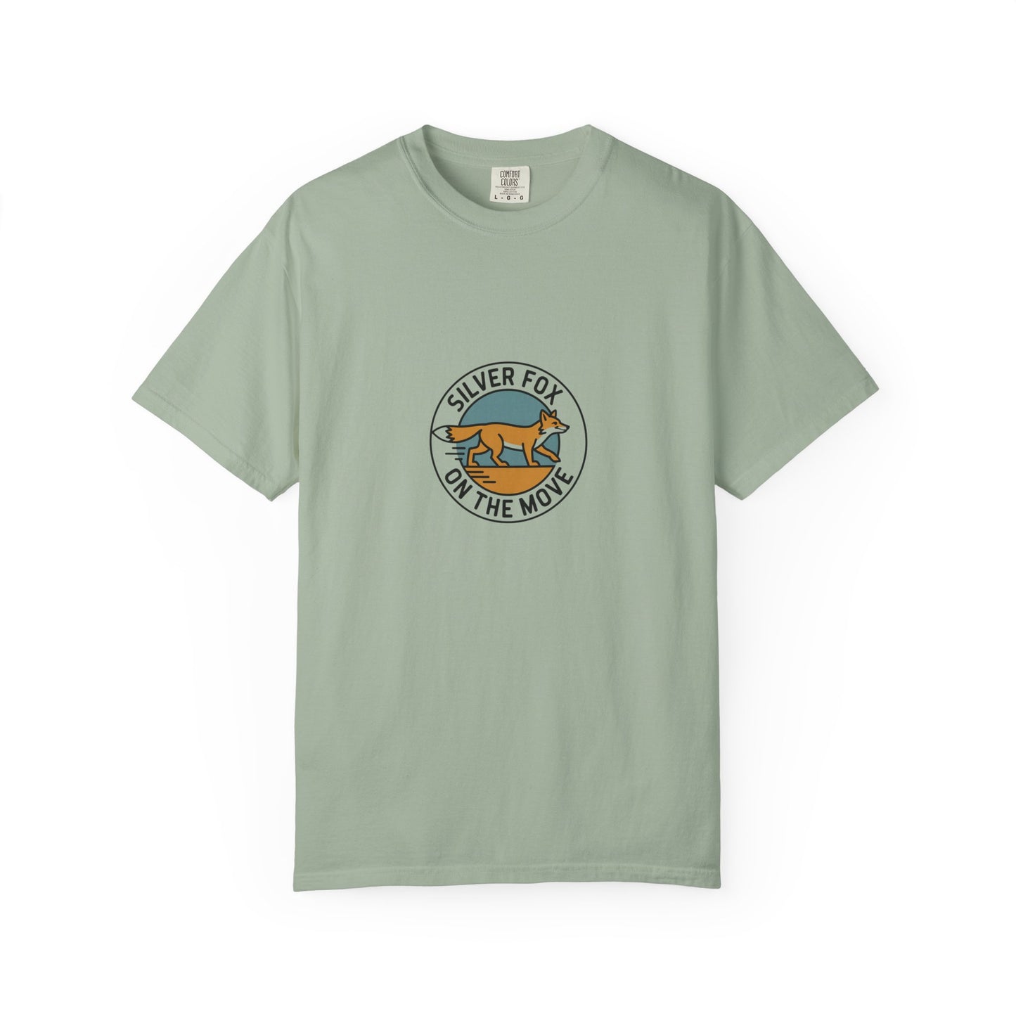 Fox Logo T-Shirt — "Silver Fox On The Move" Vintage Graphic Tee