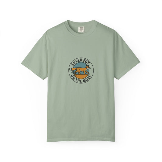 Fox Logo T-Shirt — "Silver Fox On The Move" Vintage Graphic Tee