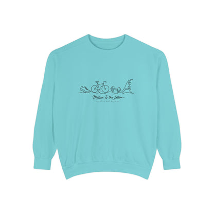 Lifestyle Wellness Pullover | Motion is the Lotion Graphic Sweatshirt | Daily Movement Top