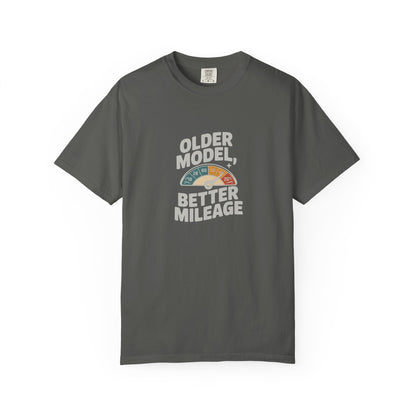 Older Model Better Mileage T-Shirt — Vintage Car Lover Tee