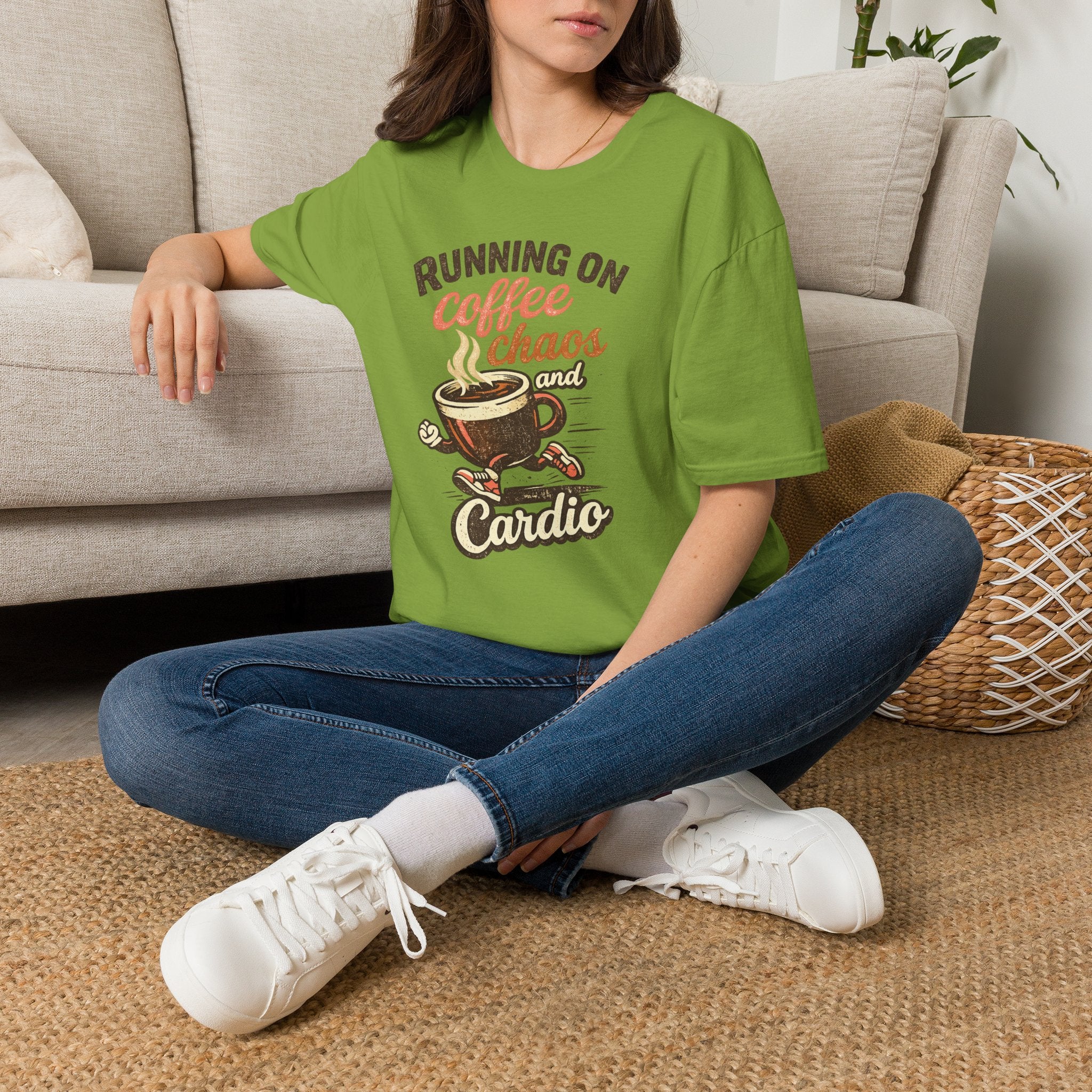 Running on Coffee, Chaos & Cardio T-Shirt