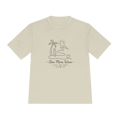 Beach Vibes Line Art Dry Fit T-Shirt