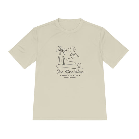 Beach Vibes Line Art Dry Fit T-Shirt