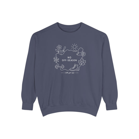 Athletic Longevity Pullover | No Off Season Graphic Sweatshirt | Active Aging Top
