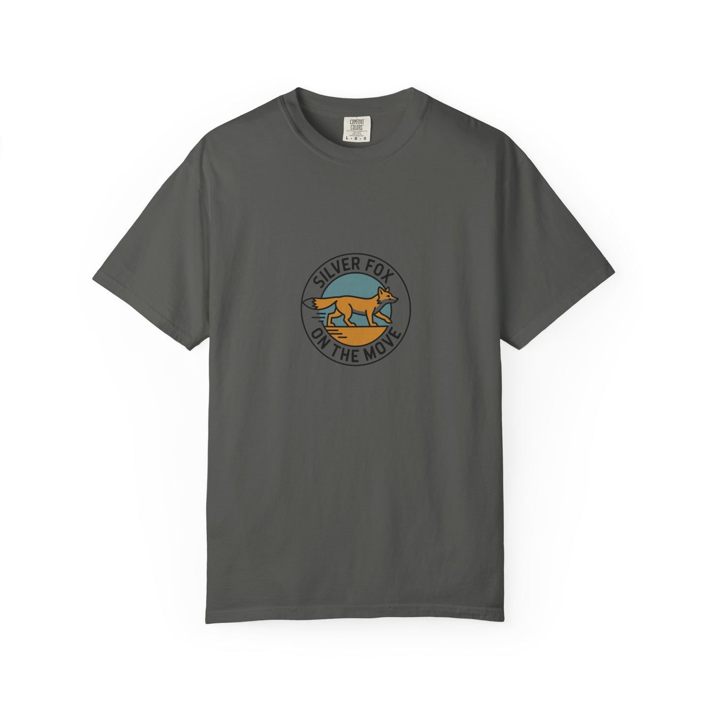 Fox Logo T-Shirt — "Silver Fox On The Move" Vintage Graphic Tee