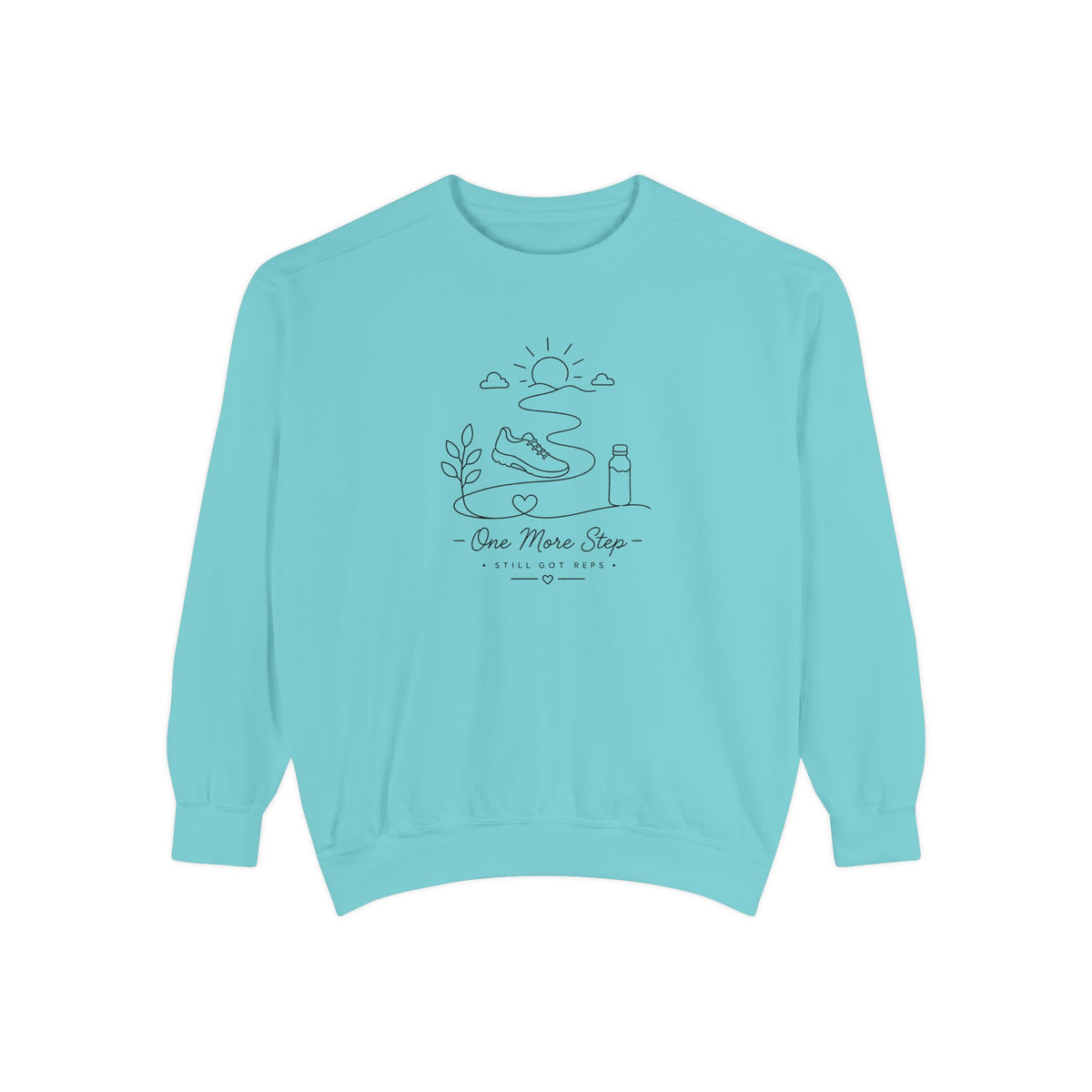 Athletic Longevity Pullover | One More Rep Graphic Sweatshirt | Active Aging Top